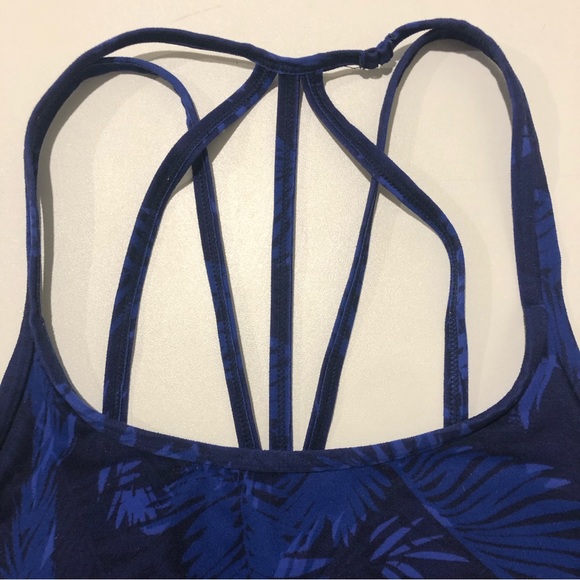 Shambhala Sports Bra Womens size Small Blue and Black colors - Picture 4 of 9